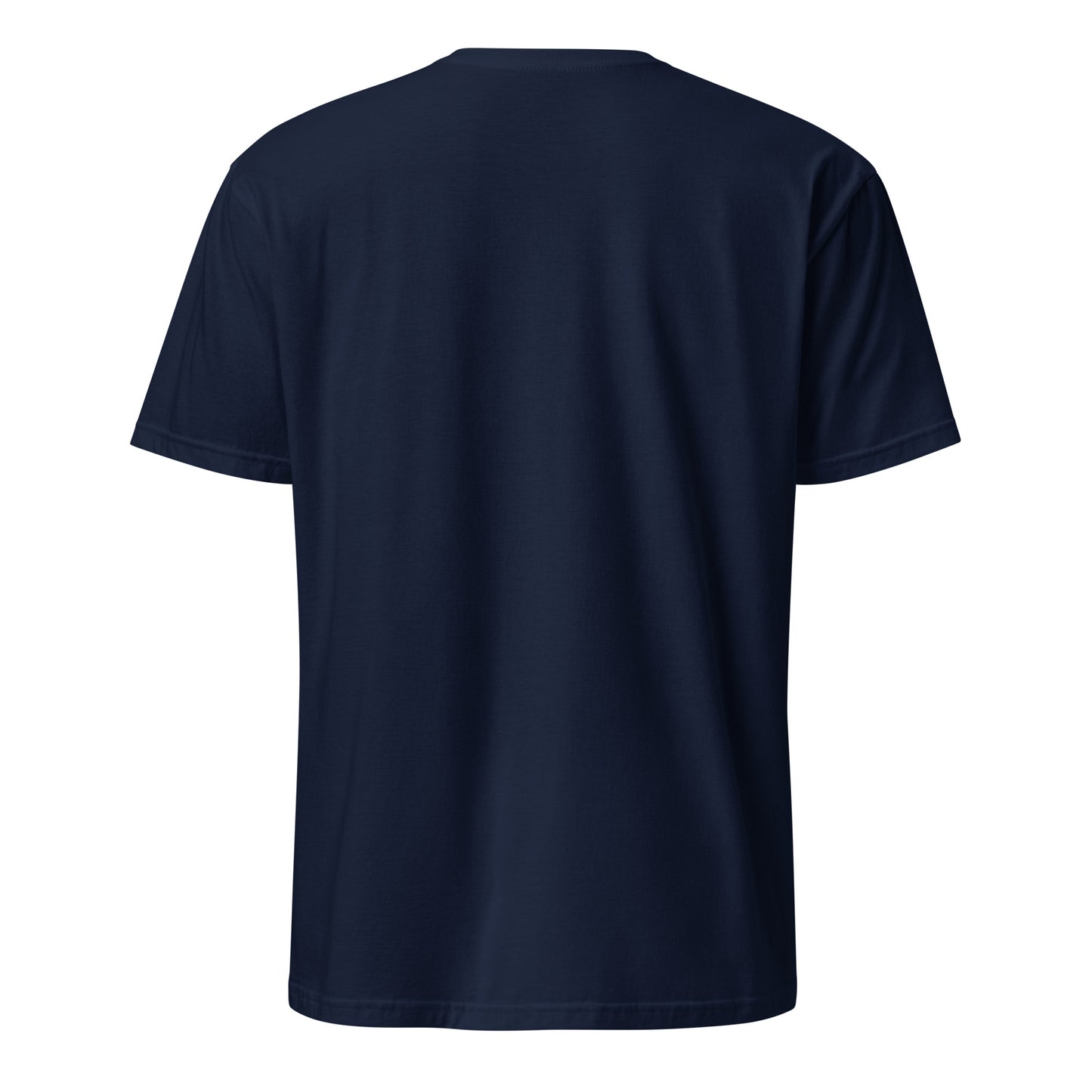 Chinese American navy blue t-shirt back