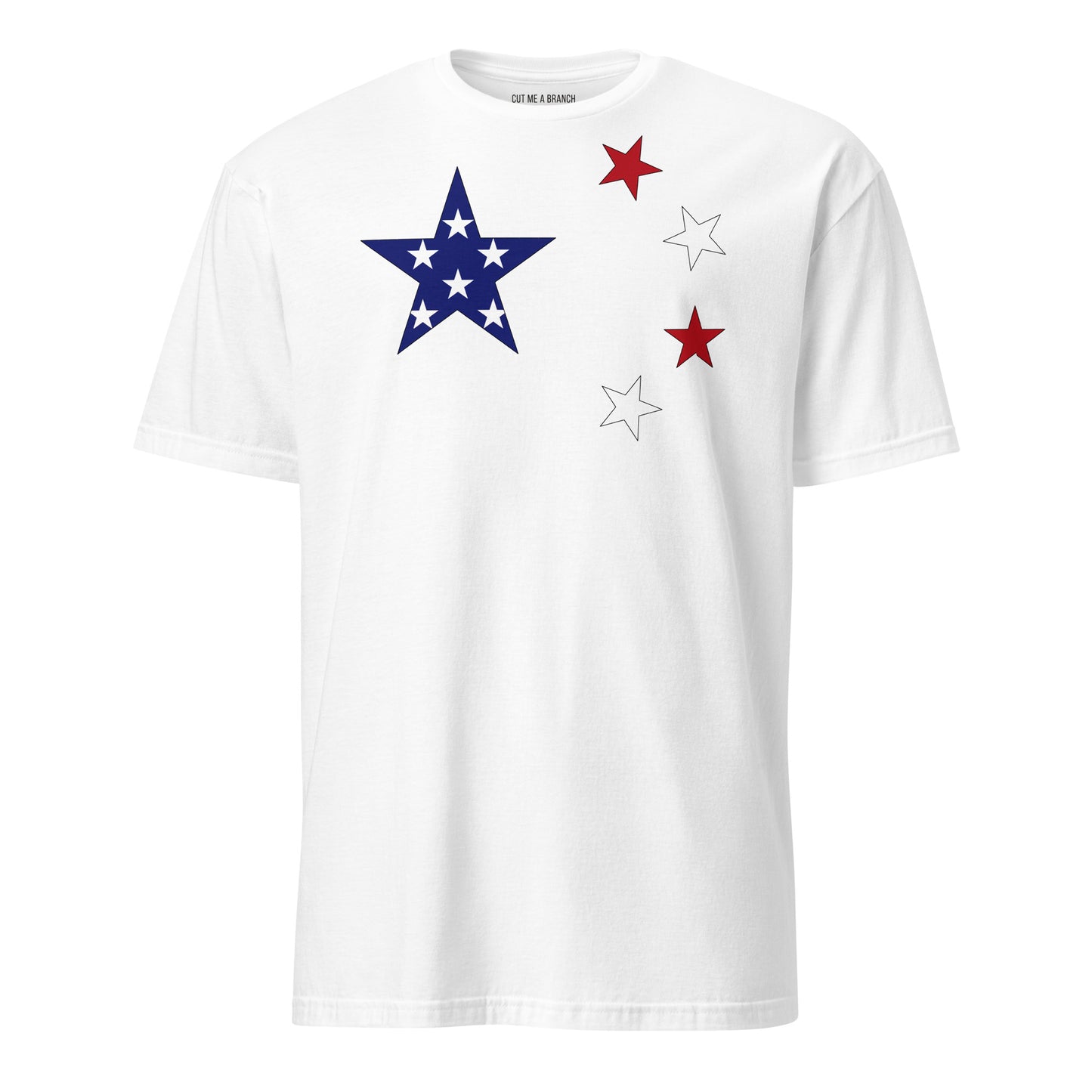 Chinese American white t-shirt