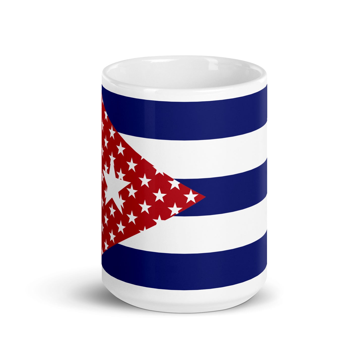 Cuban American 15oz white mug