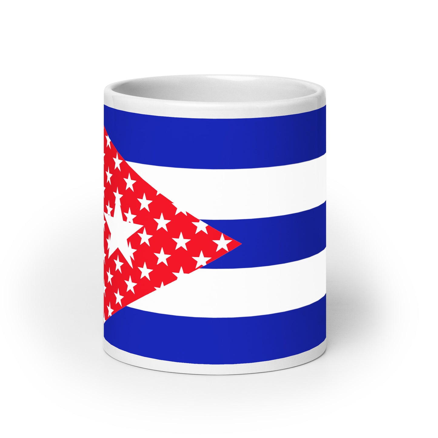 Cuban American 20oz white mug