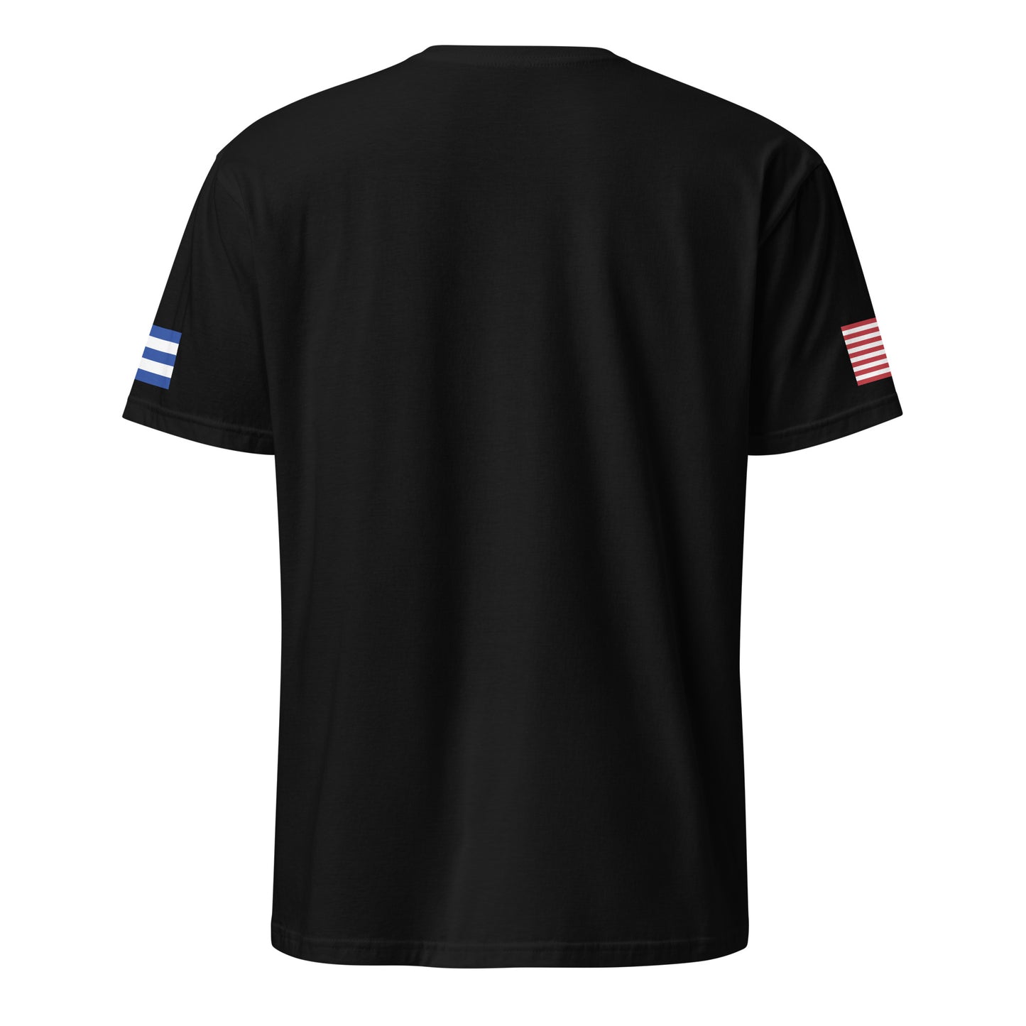 Cuban American black t-shirt stars forward back