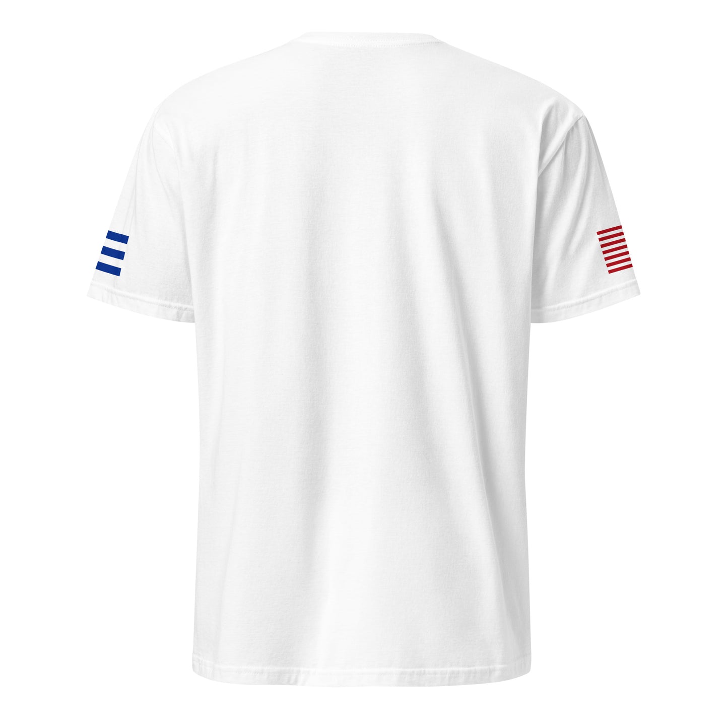 Cuban American white t-shirt stars forward back