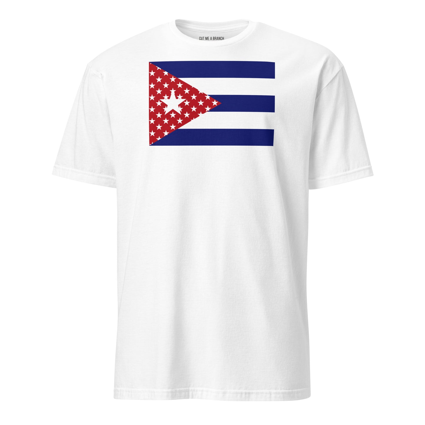 Cuban American white t-shirt