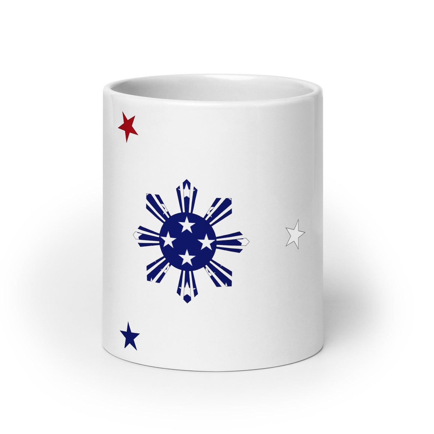 Filipino American 20oz white mug