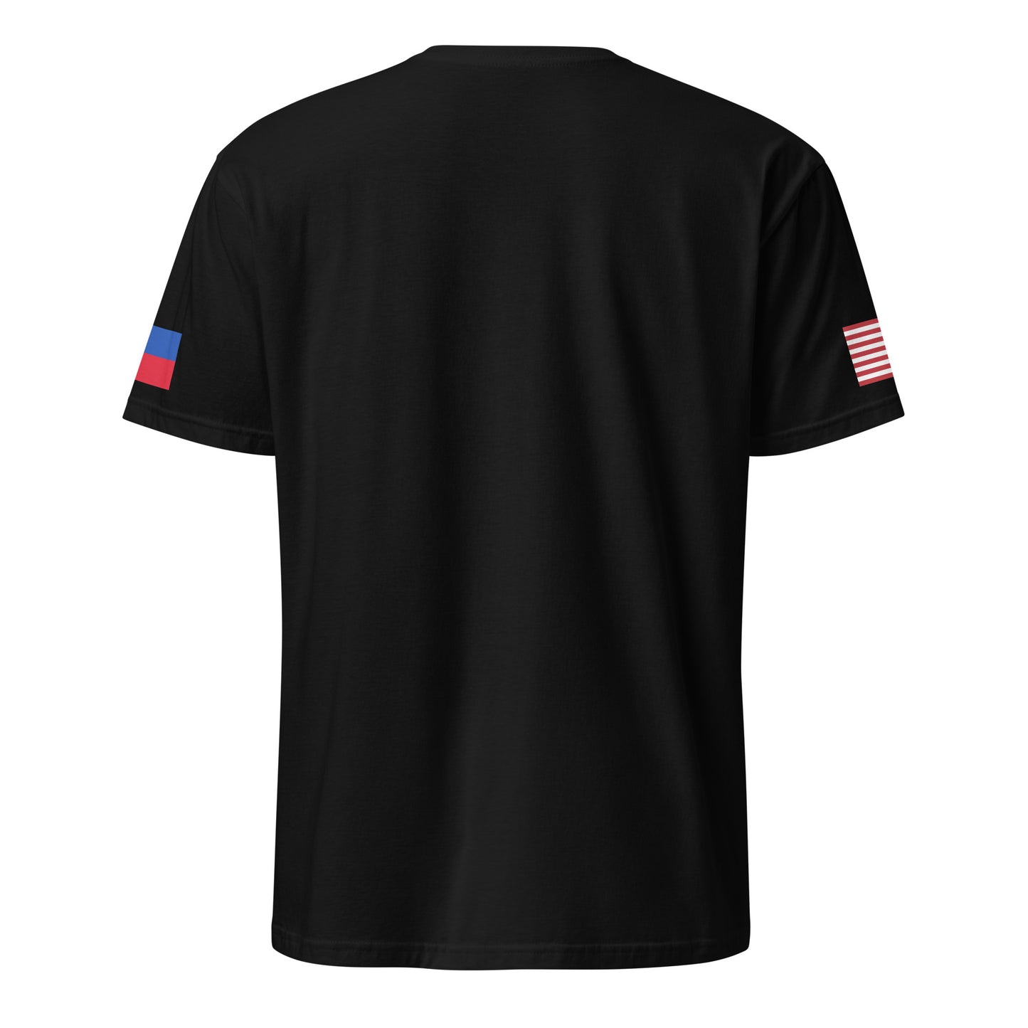 Filipino American black t-shirt rwb series stars forward back