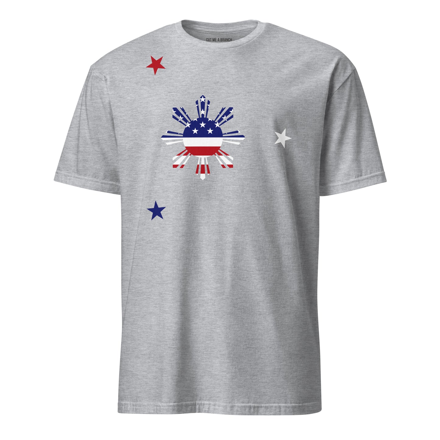 Filipino American light grey t-shirt