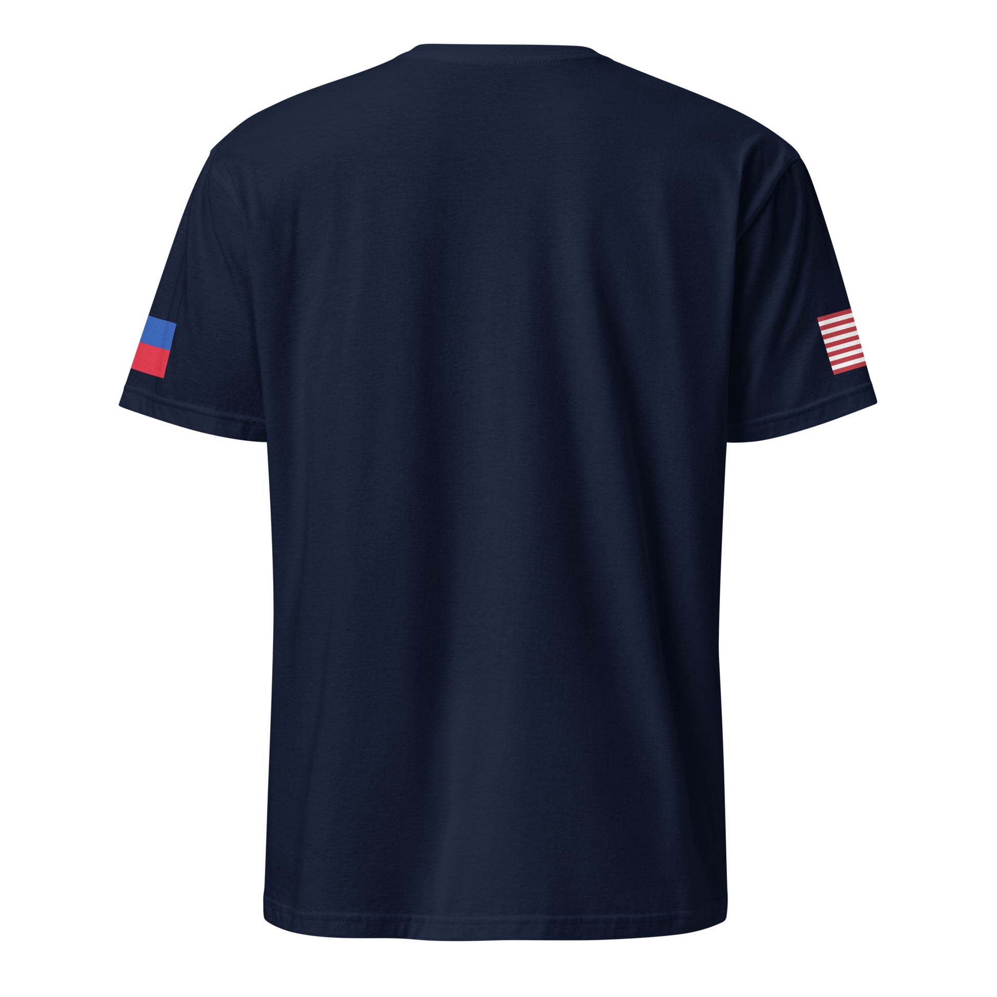 Filipino American navy blue t-shirt rwb series stars forward back