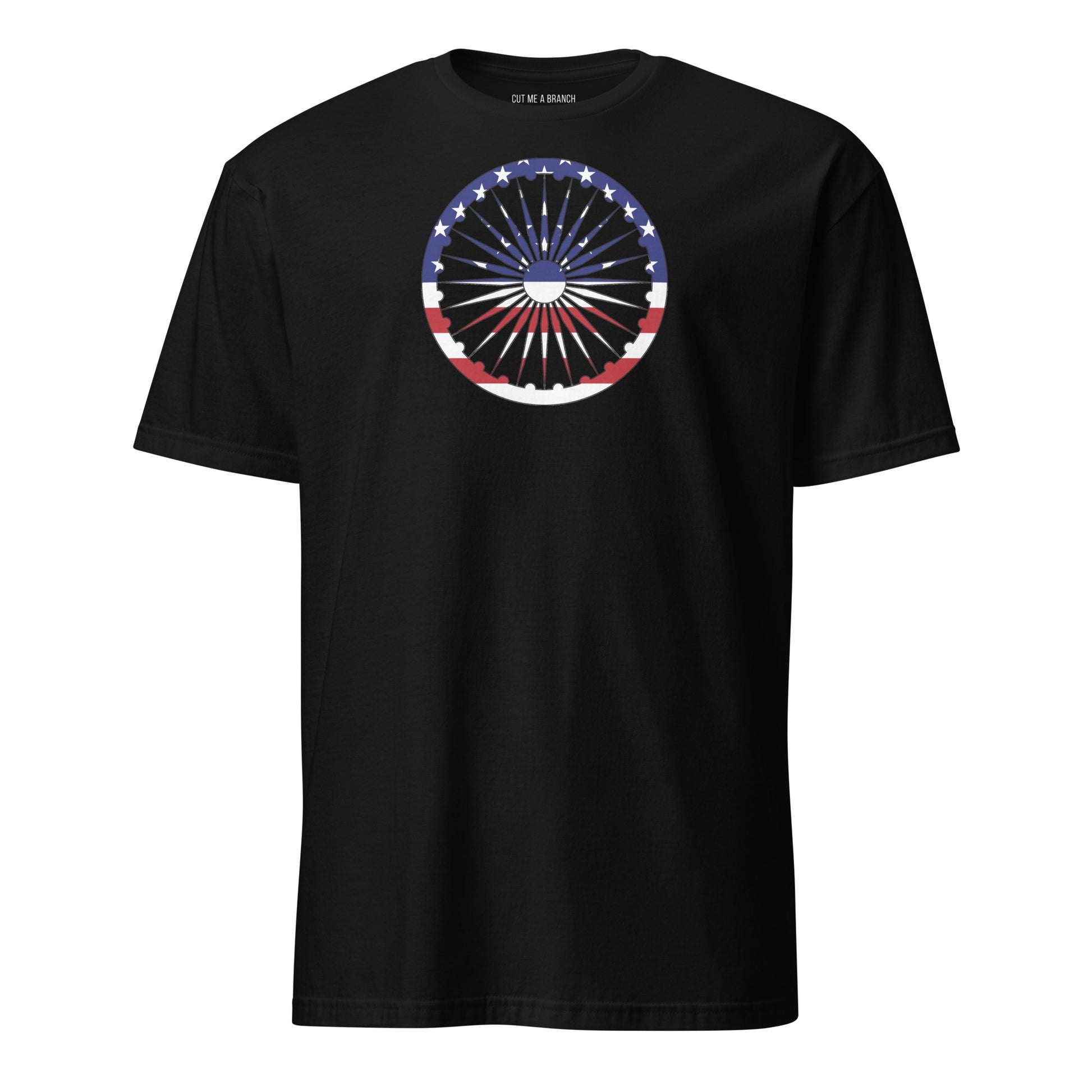 Indian American black t-shirt