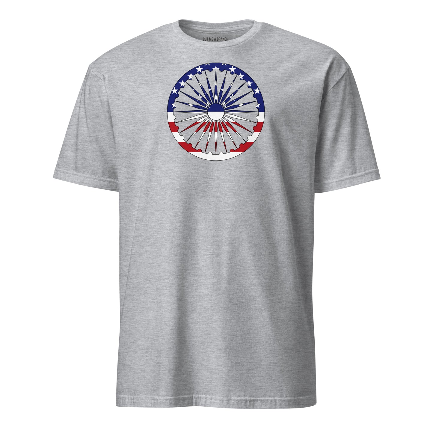 Indian American light grey t-shirt