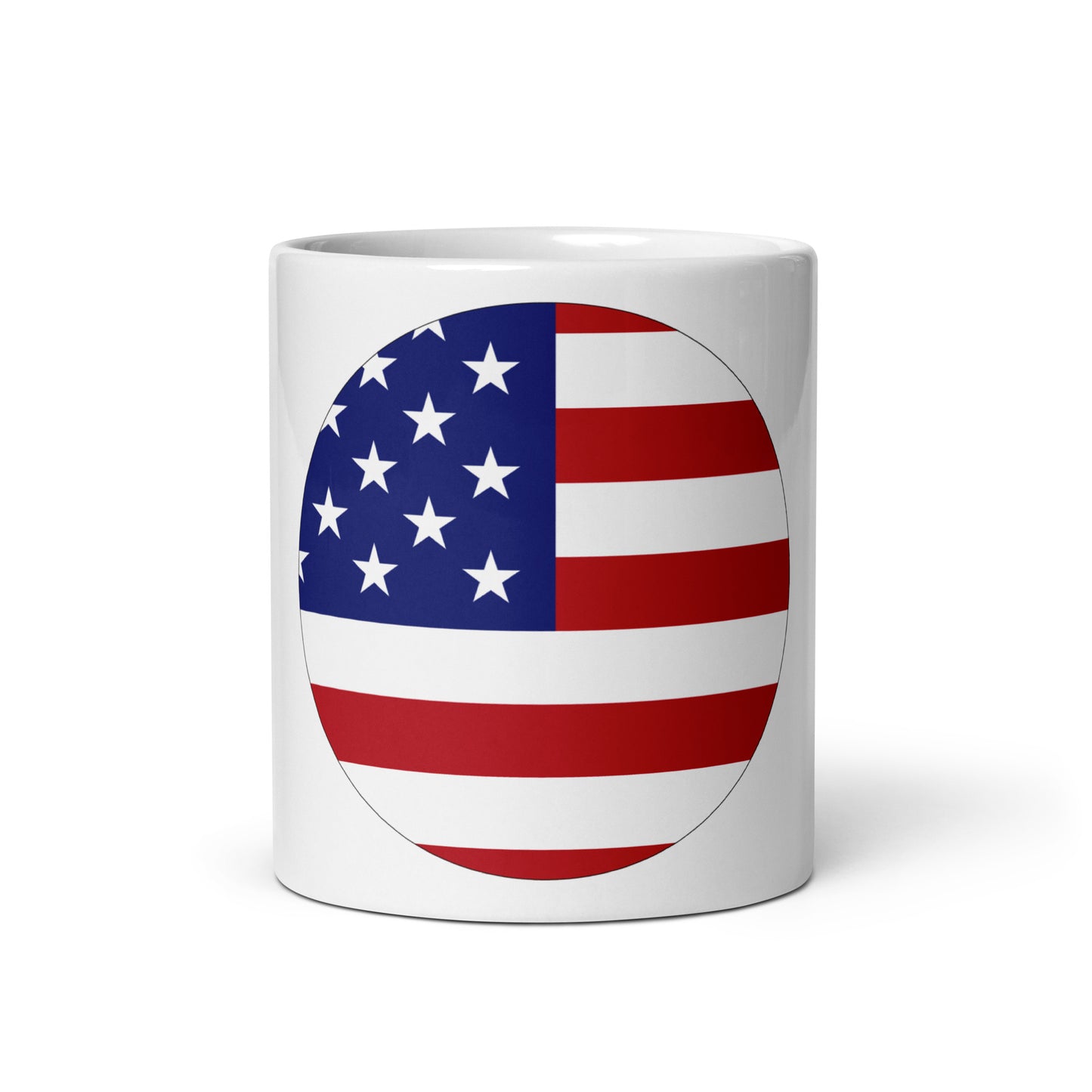 Japanese American 11oz white mug