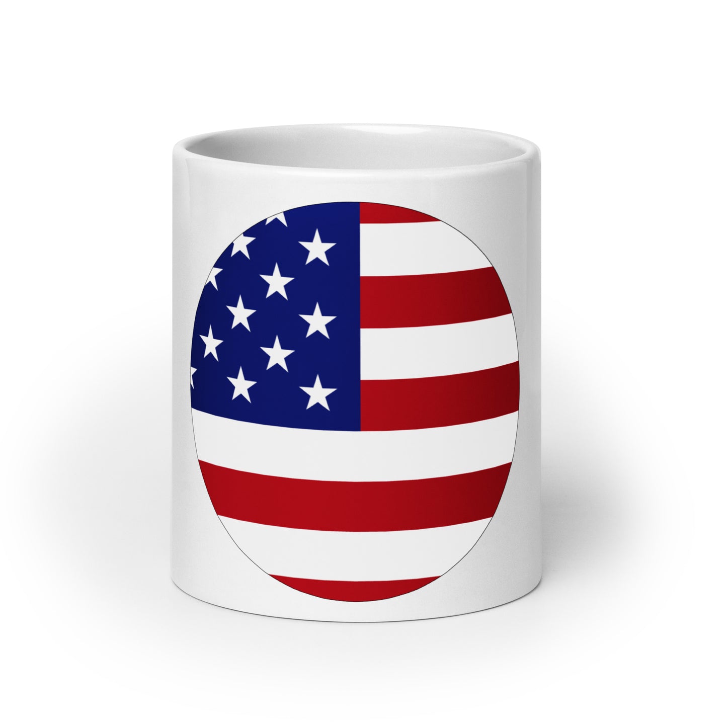 Japanese American 20oz white mug