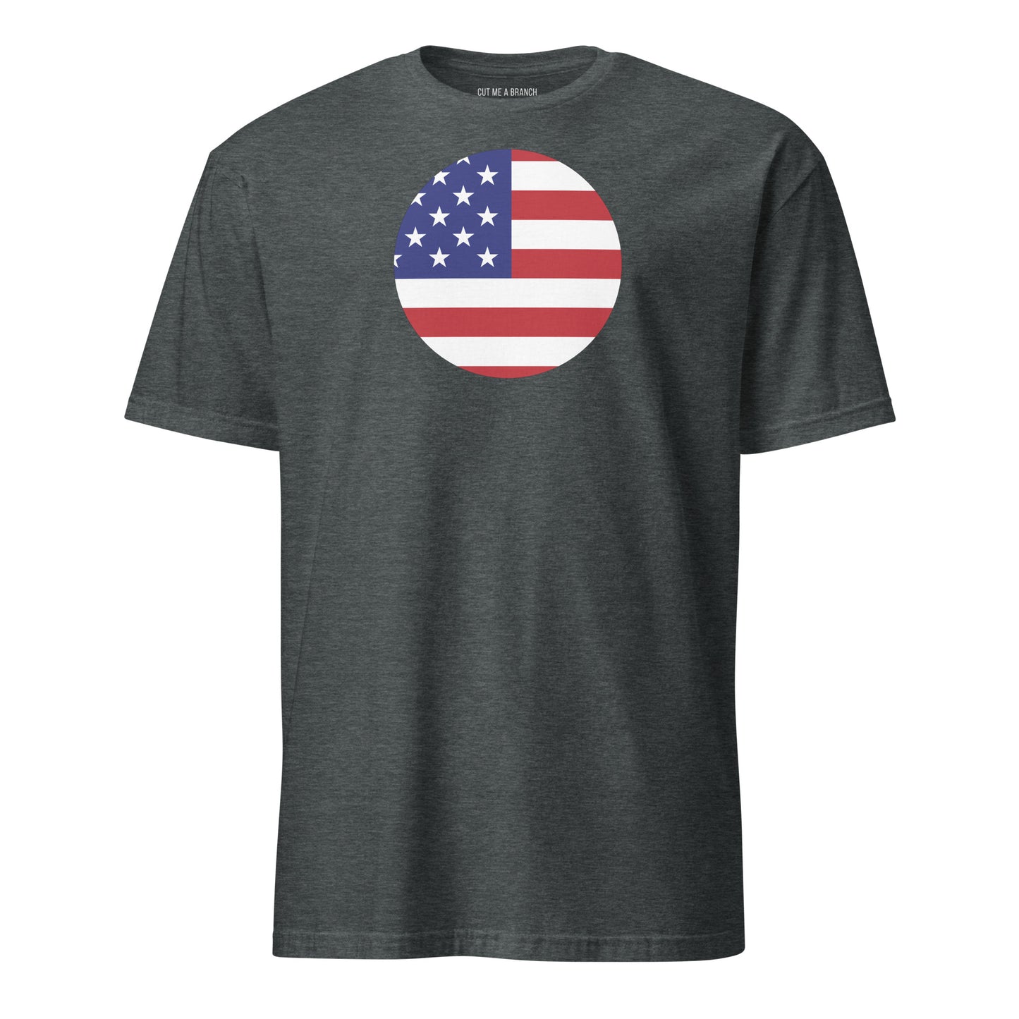 Japanese American dark grey heather t-shirt