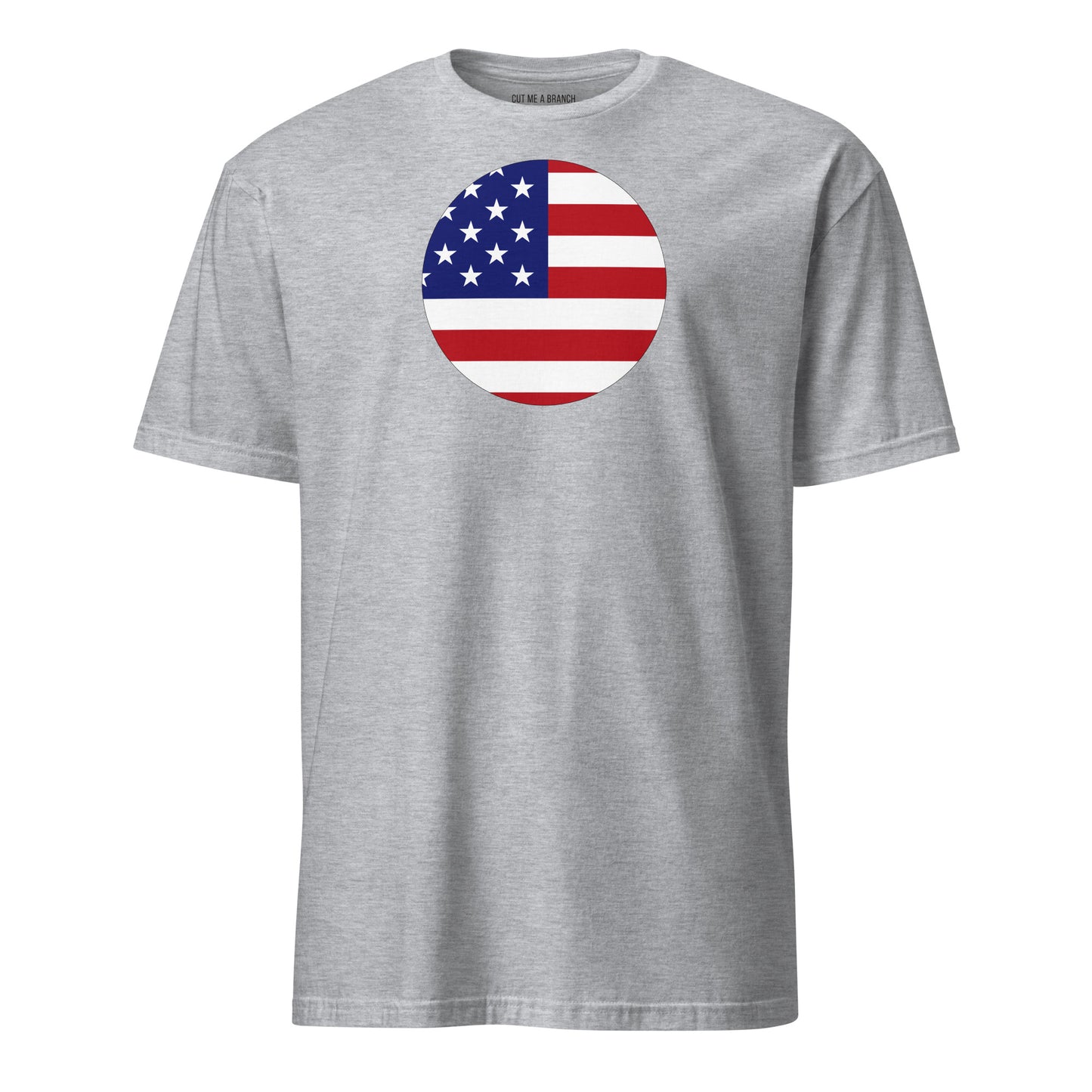 Japanese American light grey t-shirt