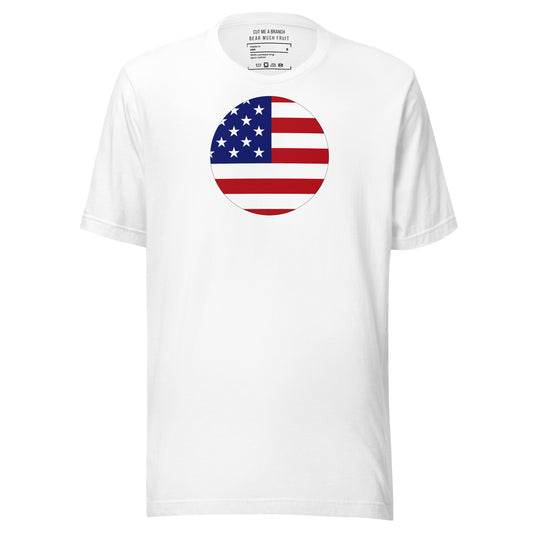 Japanese American white t-shirt made in USA