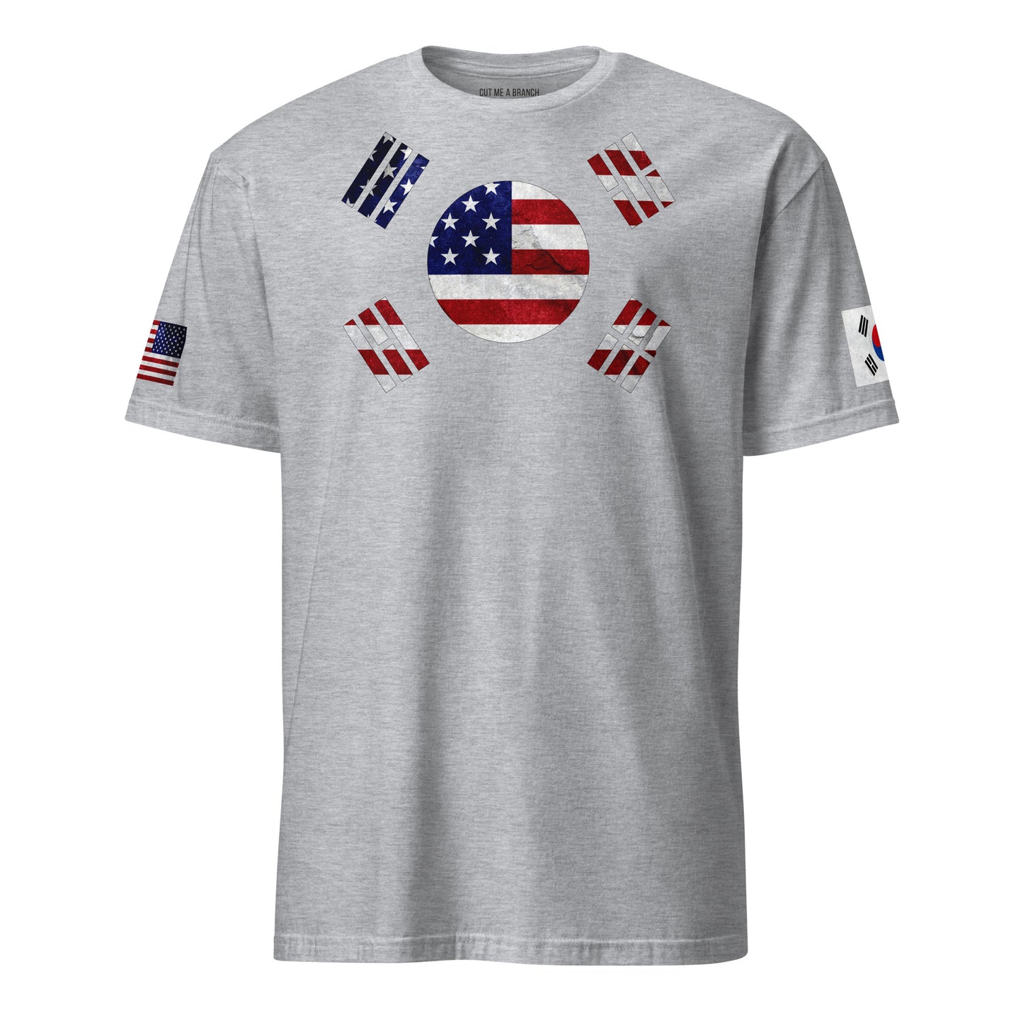 Korean American light grey t-shirt foundation series stars forward