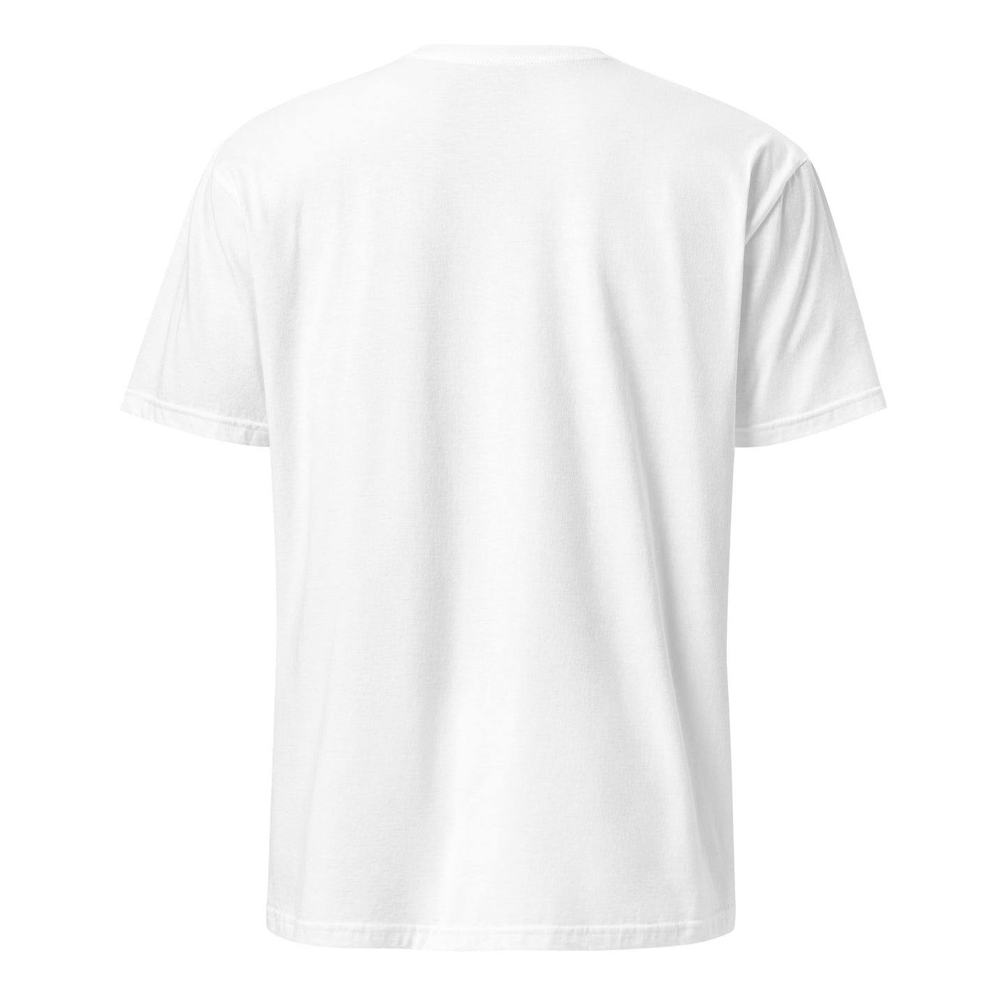 Korean American white t-shirt foundation series back