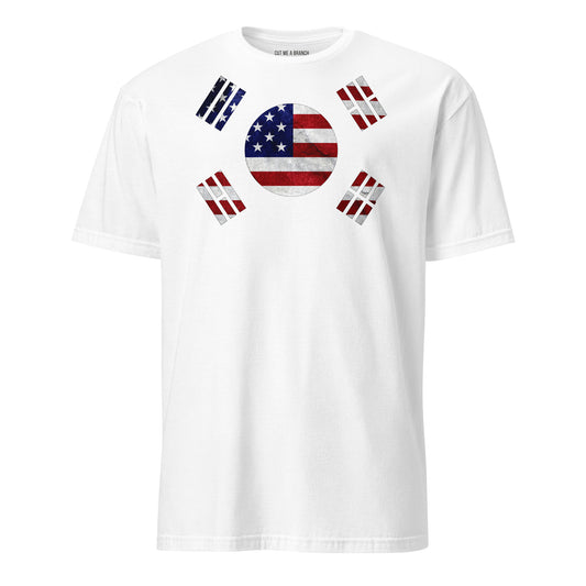 Korean American white t-shirt foundation series