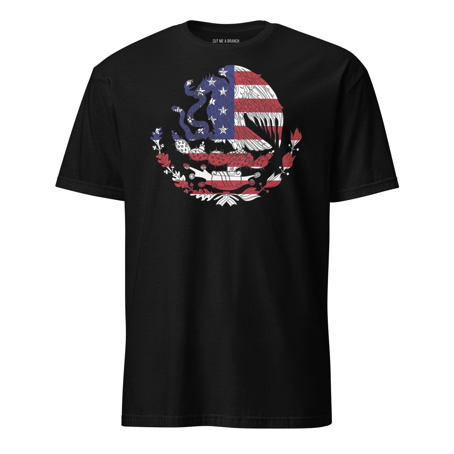 Mexican American black t-shirt