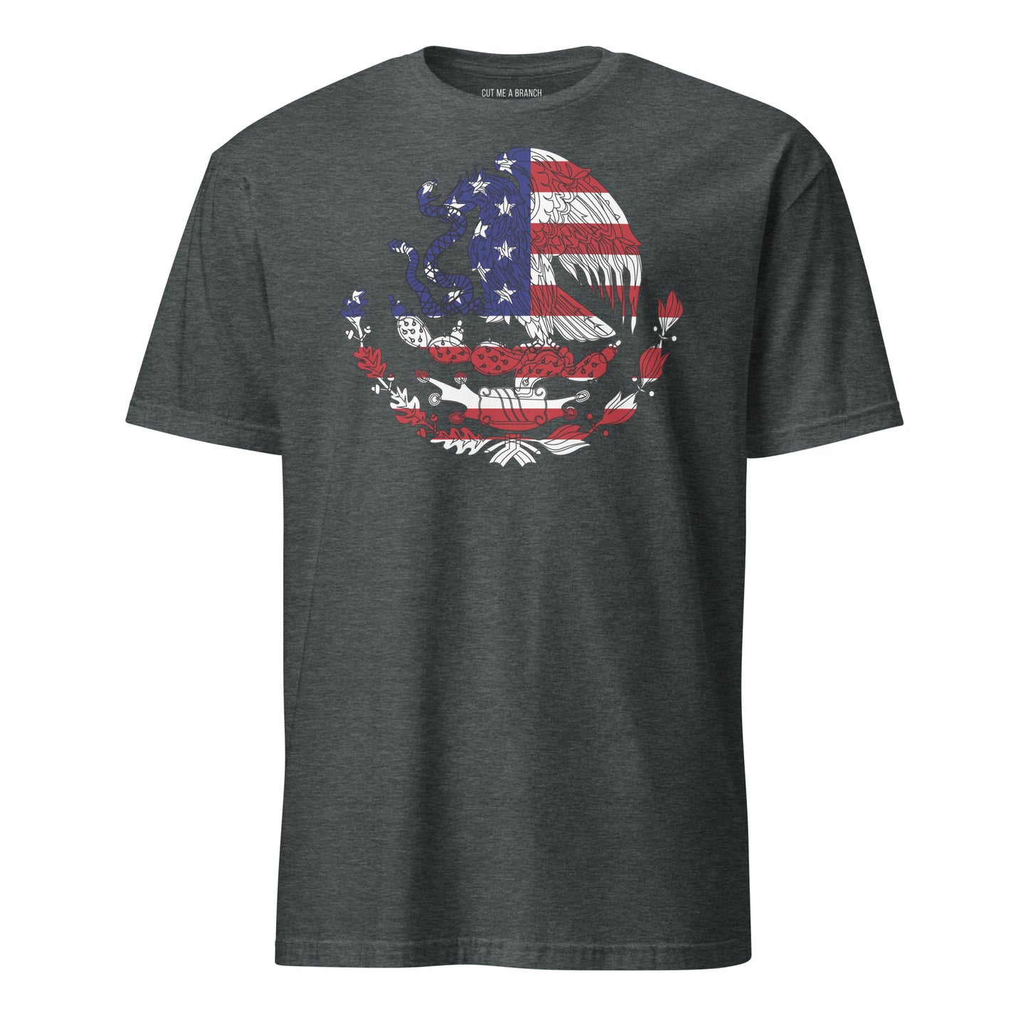 Mexican American dark grey heather t-shirt