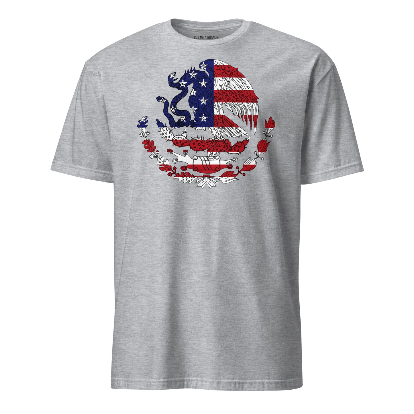 Mexican American light grey t-shirt