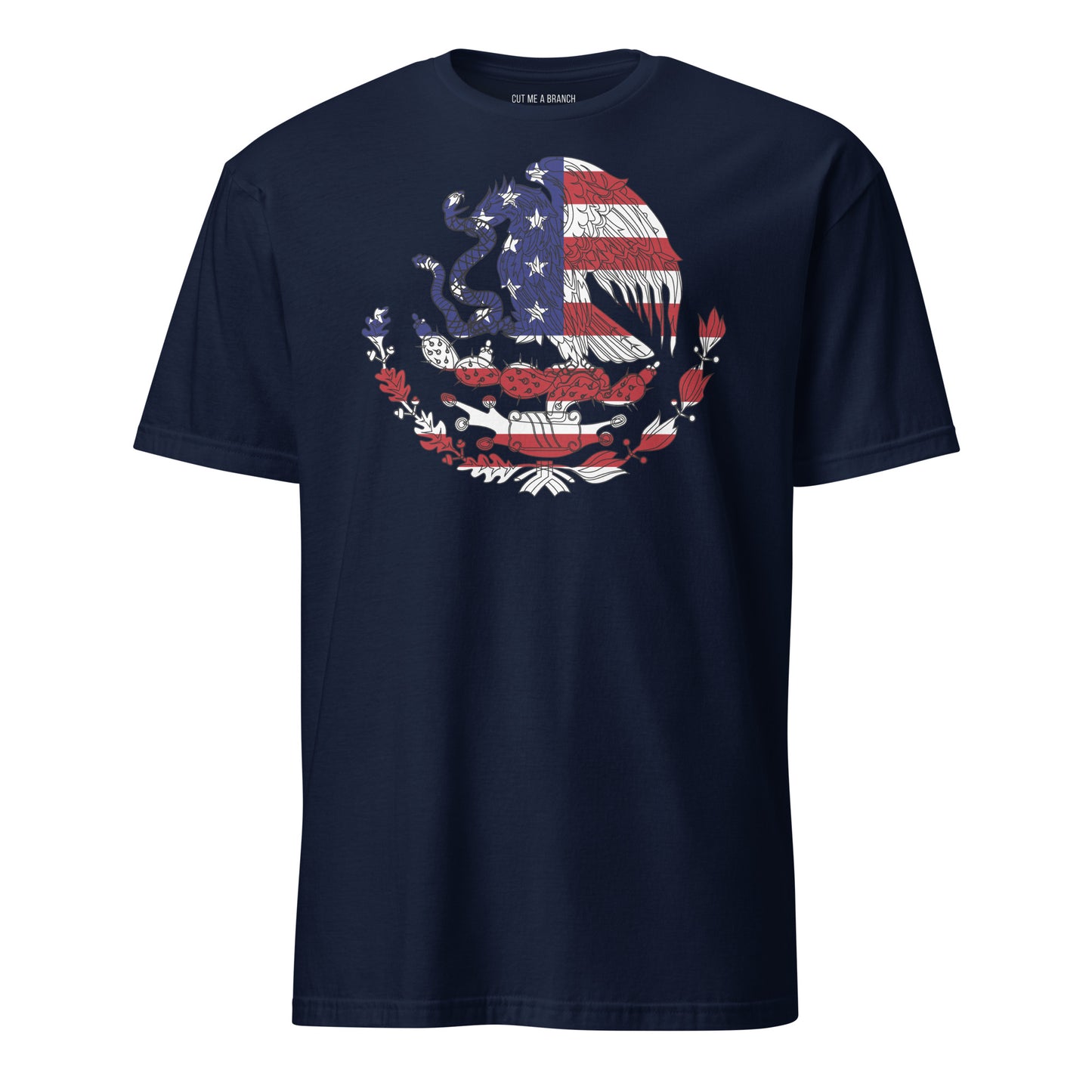 Mexican American navy blue t-shirt