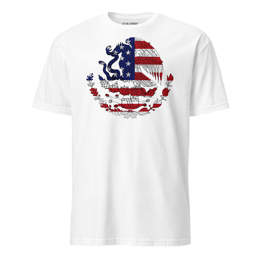 Mexican American white t-shirt