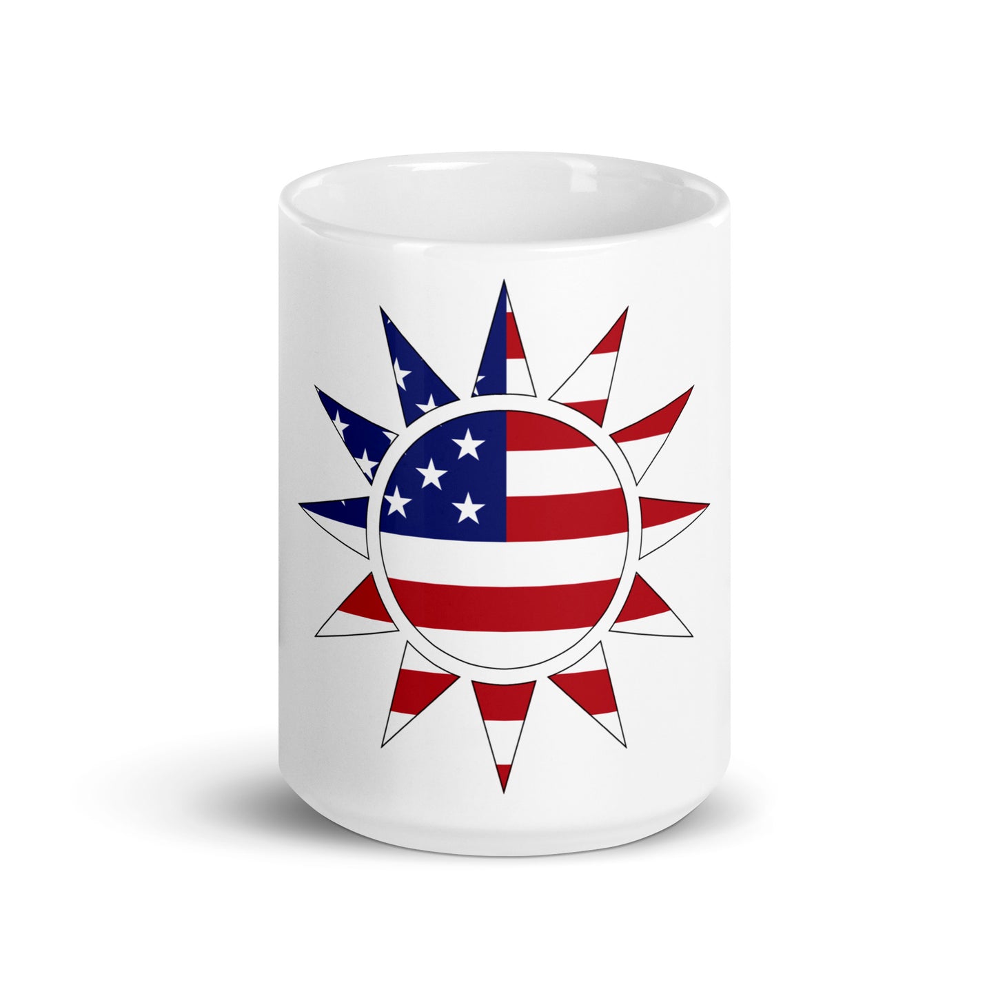 Taiwanese American 15oz white mug