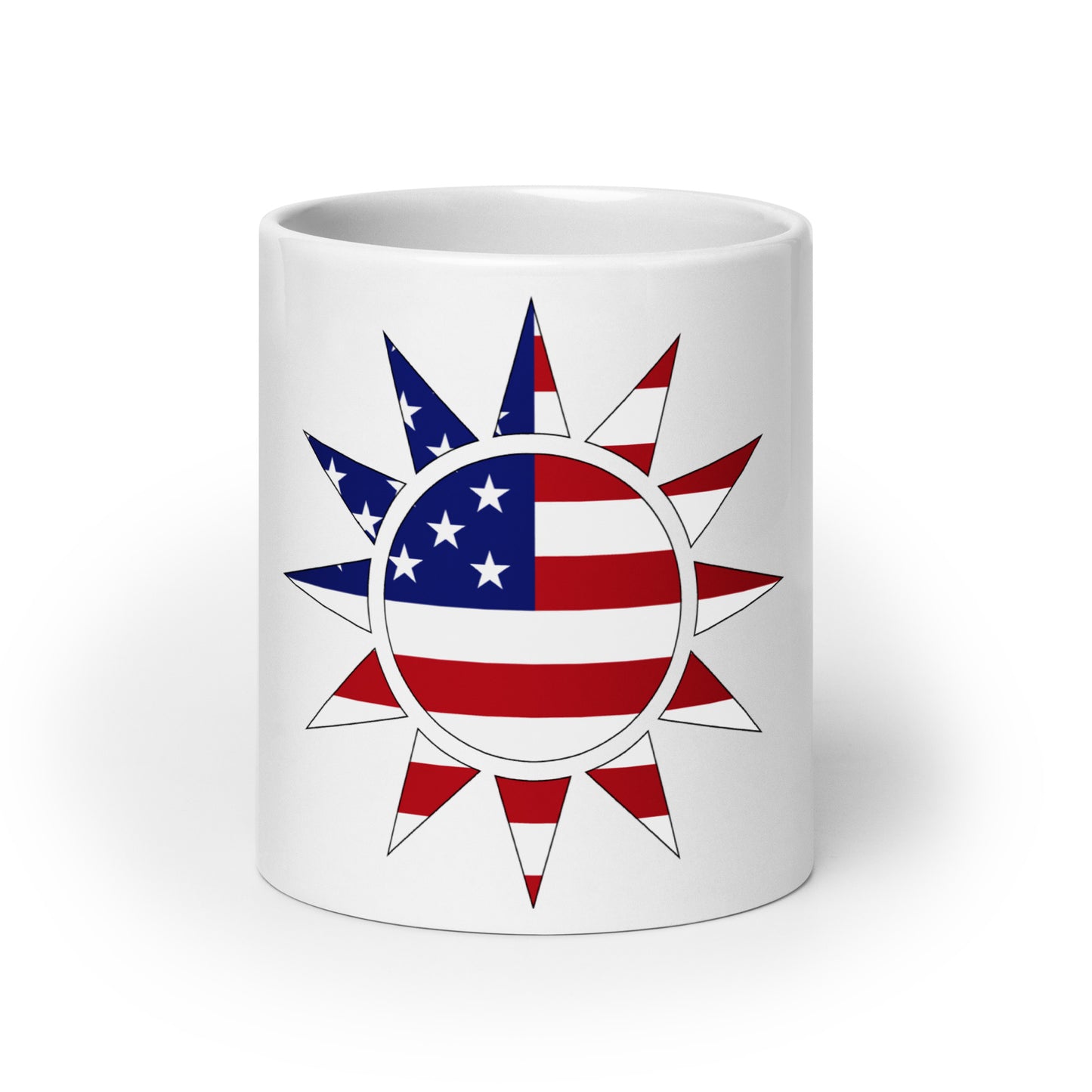 Taiwanese American 20oz white mug