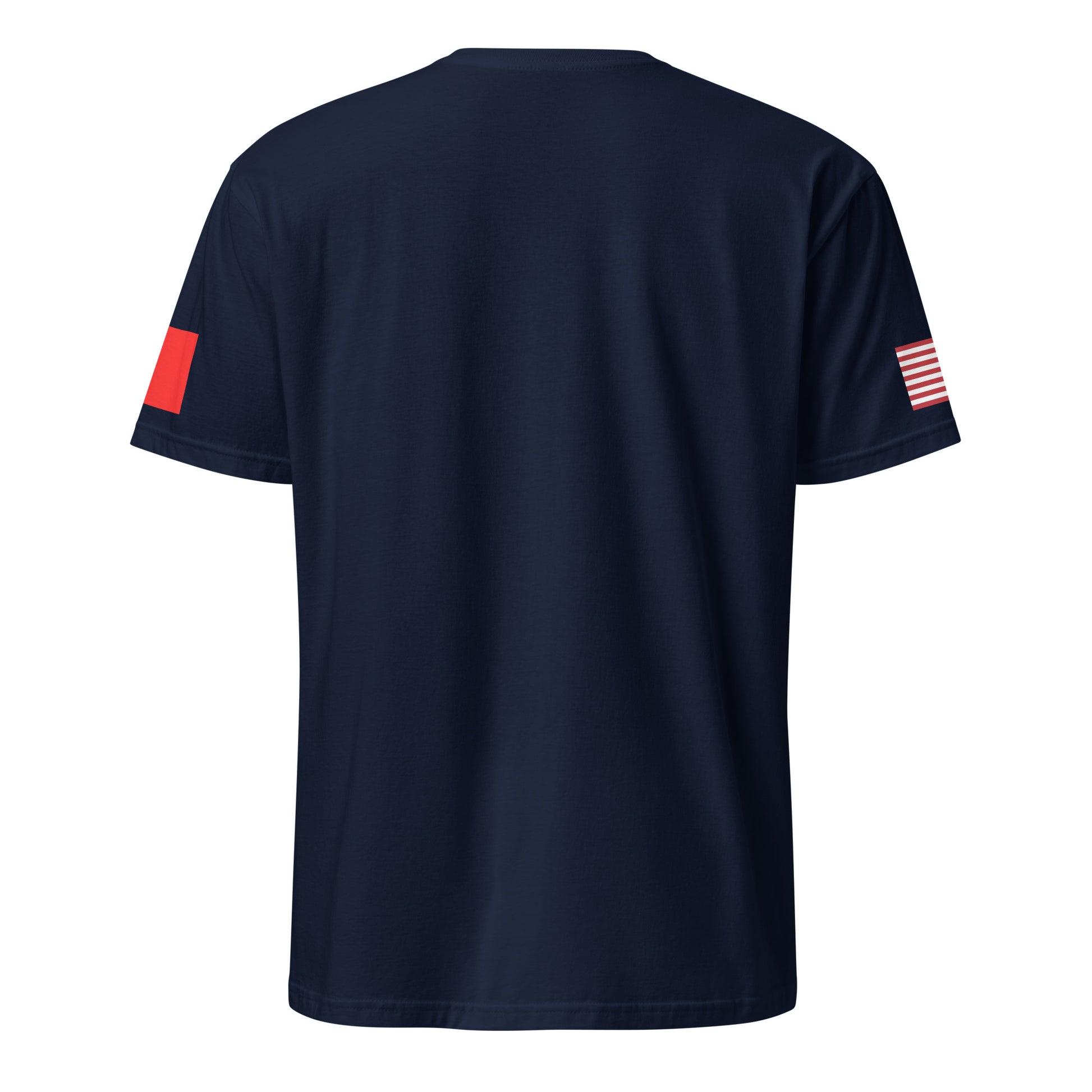 Taiwanese American navy blue t-shirt rwb series stars forward back