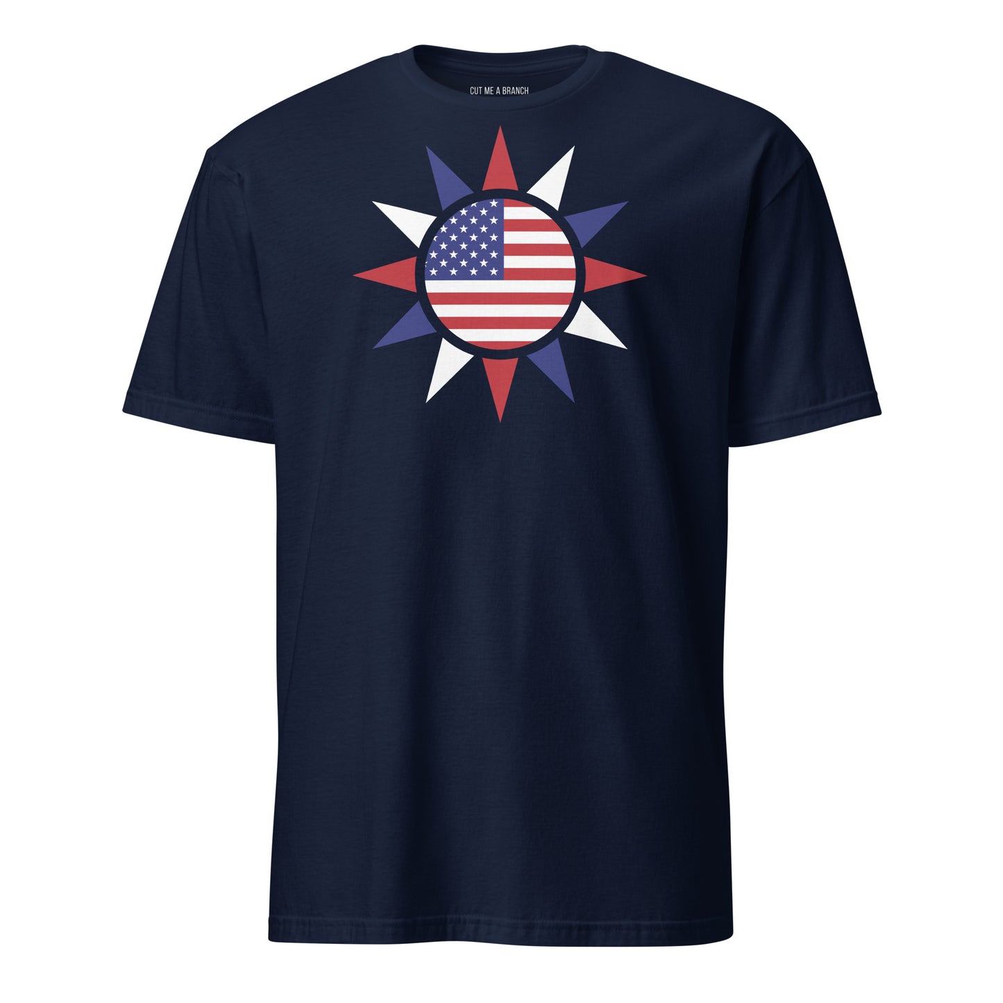 Taiwanese American navy blue t-shirt rwb series