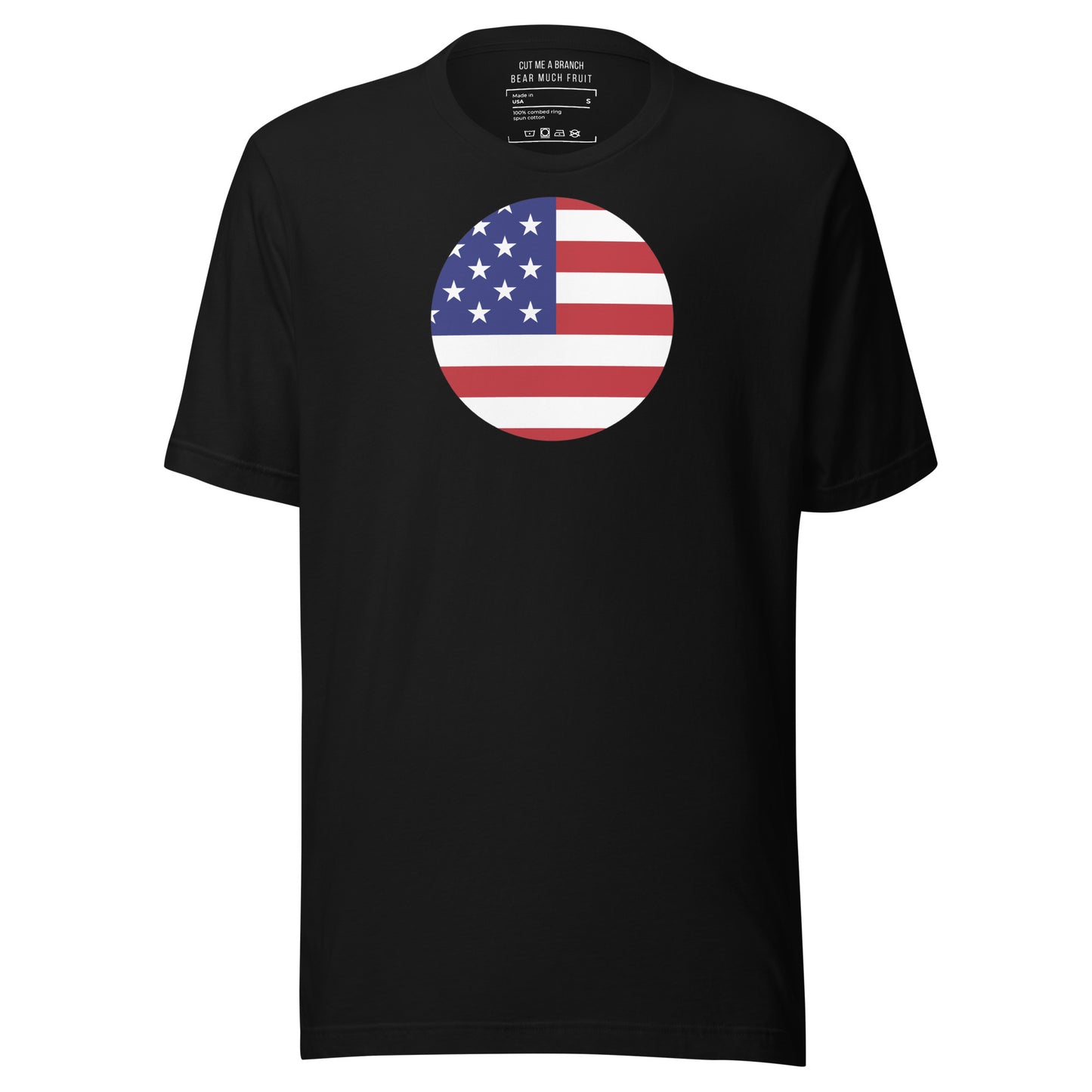 Japanese American black t-shirt made in USA