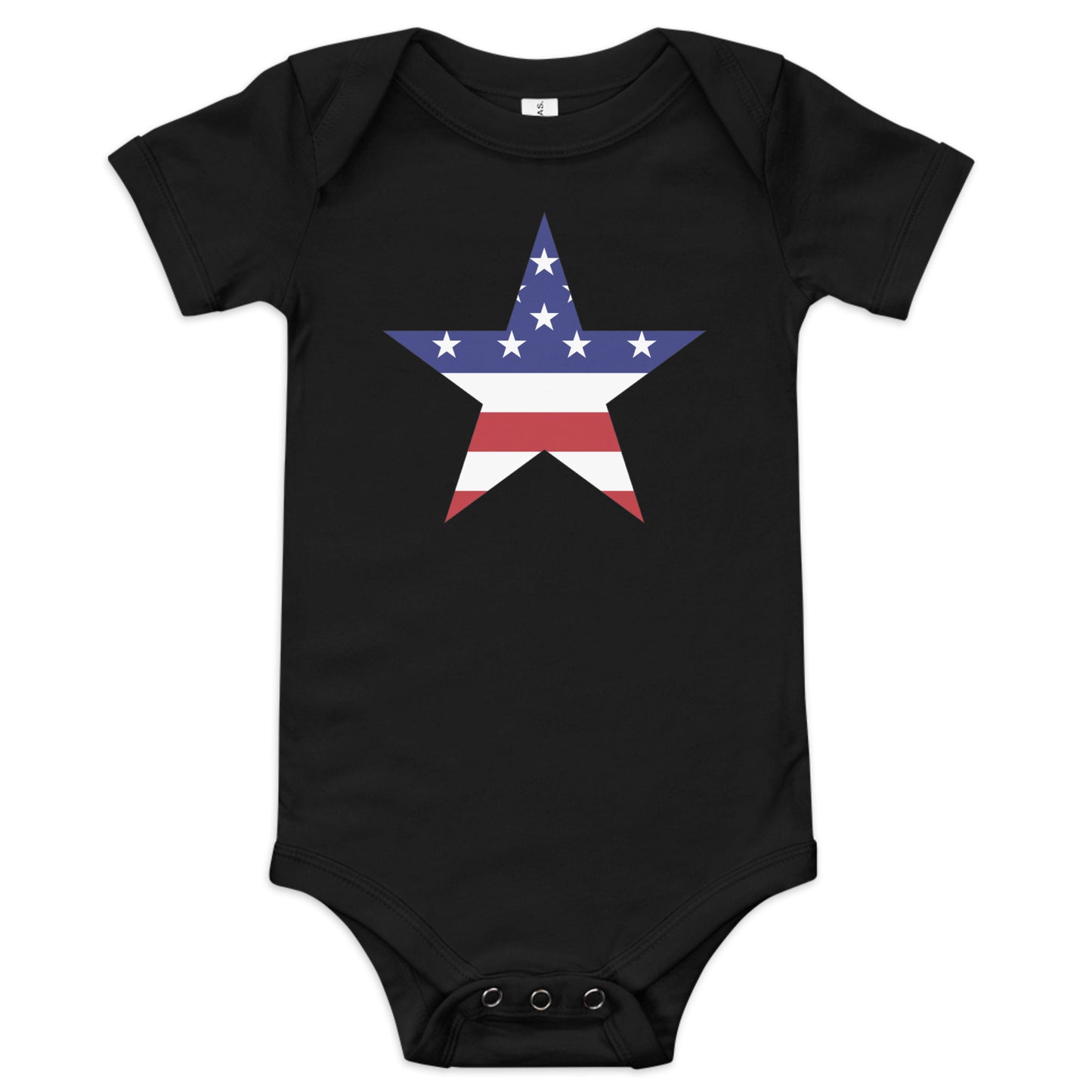 Vietnamese American black baby bodysuit