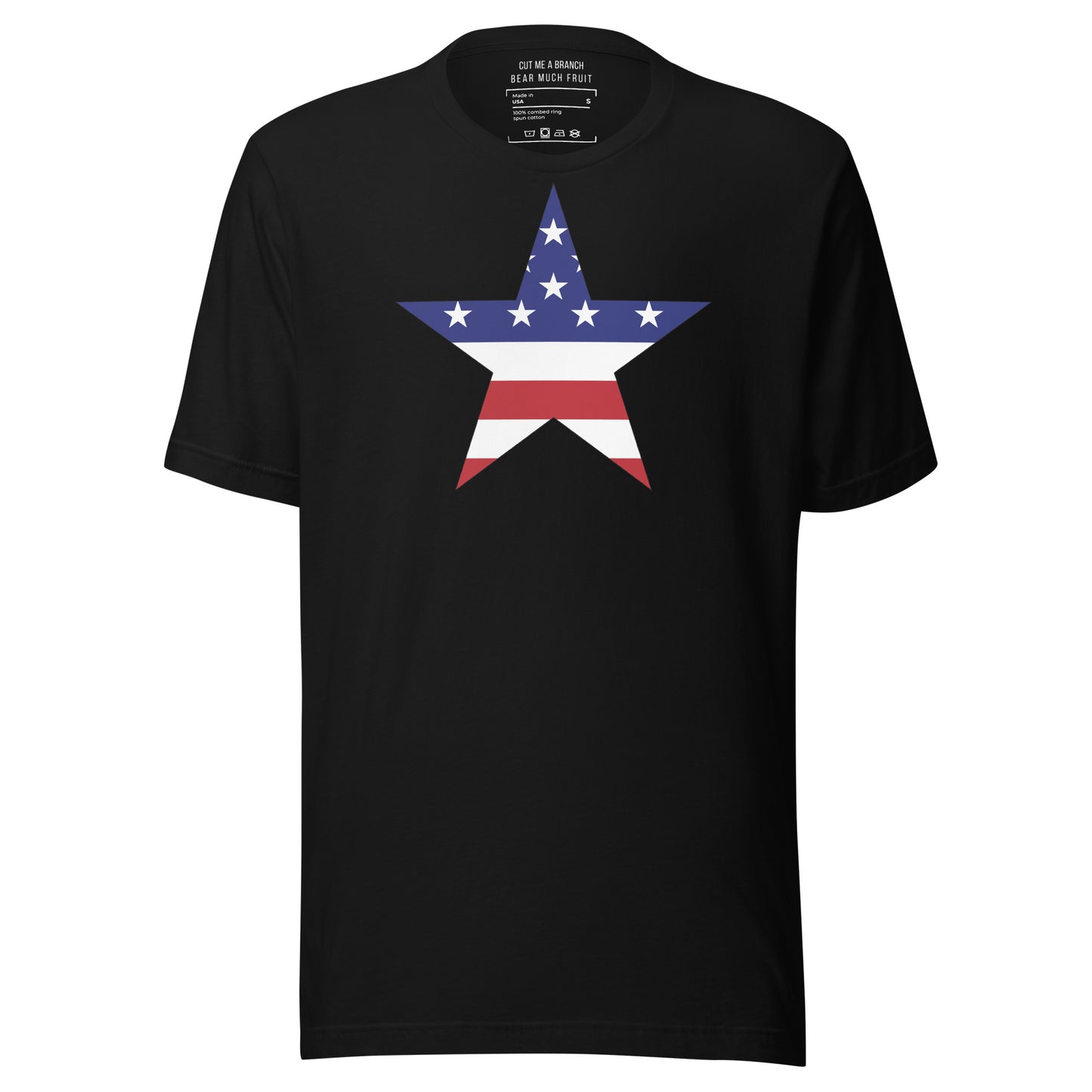 Vietnamese American black t-shirt made in USA